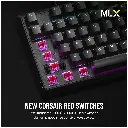 Teclado gamer mecánico Corsair K70 CORE RGB USB Gris EN-3.webp