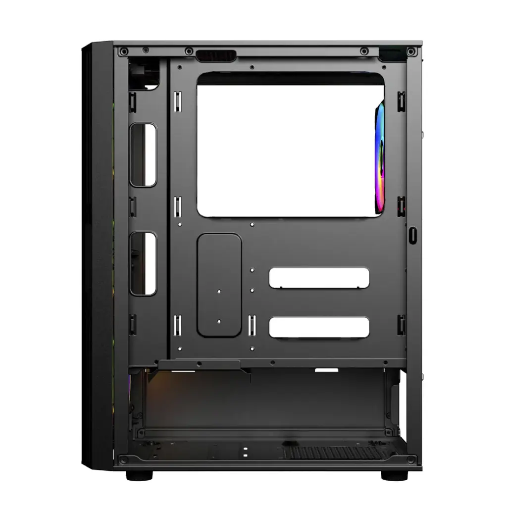 Gabinete Sentey Hunter black 4 coolers argb mesh vidrio temp-5.webp