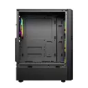 Gabinete Sentey Hunter black 4 coolers argb mesh vidrio temp-4.webp