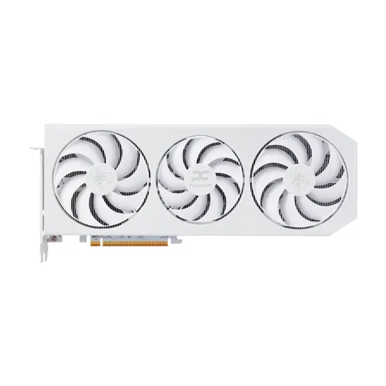 Placa de video PowerColor Hellhound RX 9070 XT 16GB GDDR6 Spectral White-2.webp