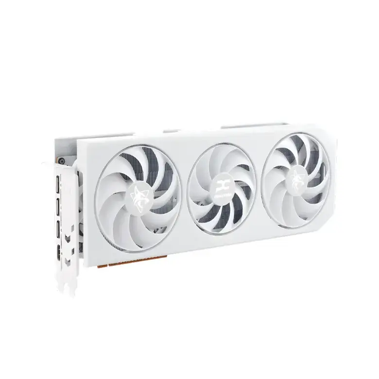 Placa de video PowerColor Hellhound RX 9070 XT 16GB GDDR6 Spectral White-3.webp
