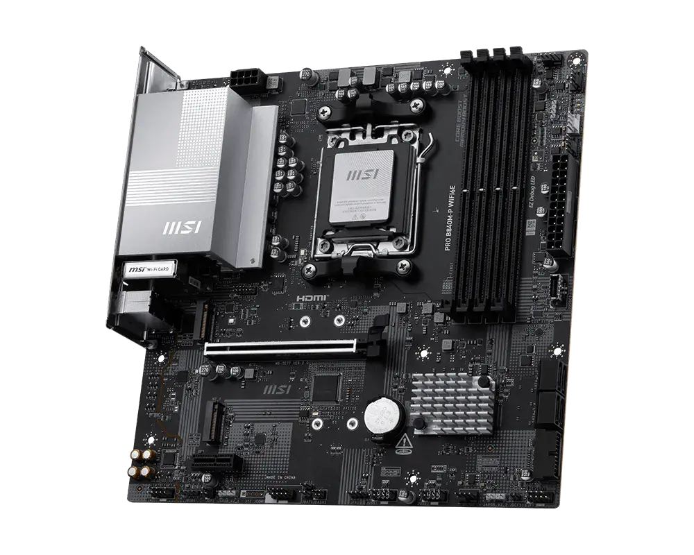 Placa Madre MSI Pro B840M-P Wifi6E AM5 DDR5-3.webp