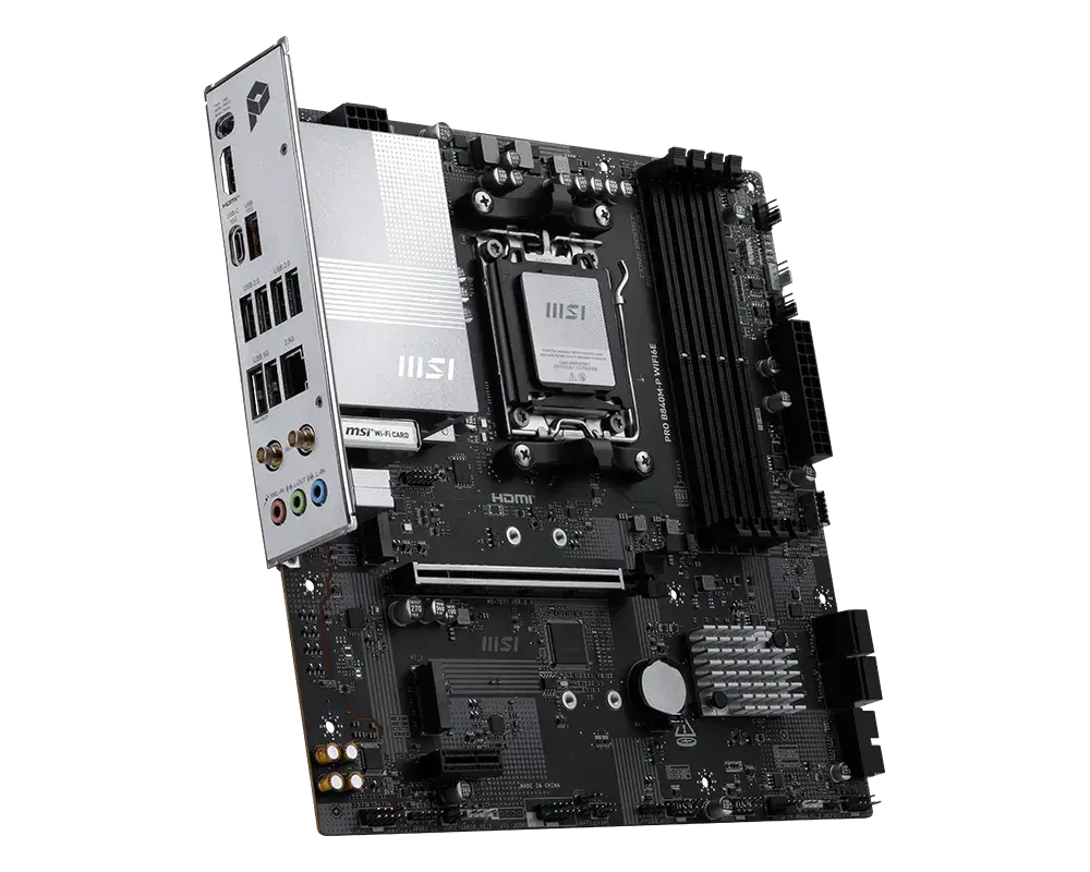 Placa Madre MSI Pro B840M-P Wifi6E AM5 DDR5-2.webp