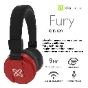 Auricular bluetooth Klip Xtreme Fury Rojo-4.webp