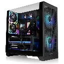 Gabinete Thermaltake View 390 Air Mid TG Curvo Fan x2 Black-1.webp