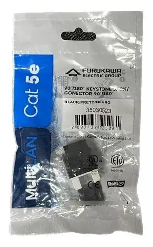 Jack roseta RJ45 hembra cat 5e Furukawa multilan.webp