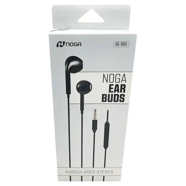 Auricular manos libres Noga NG-1600 Negro llamadas miniplug-2.webp