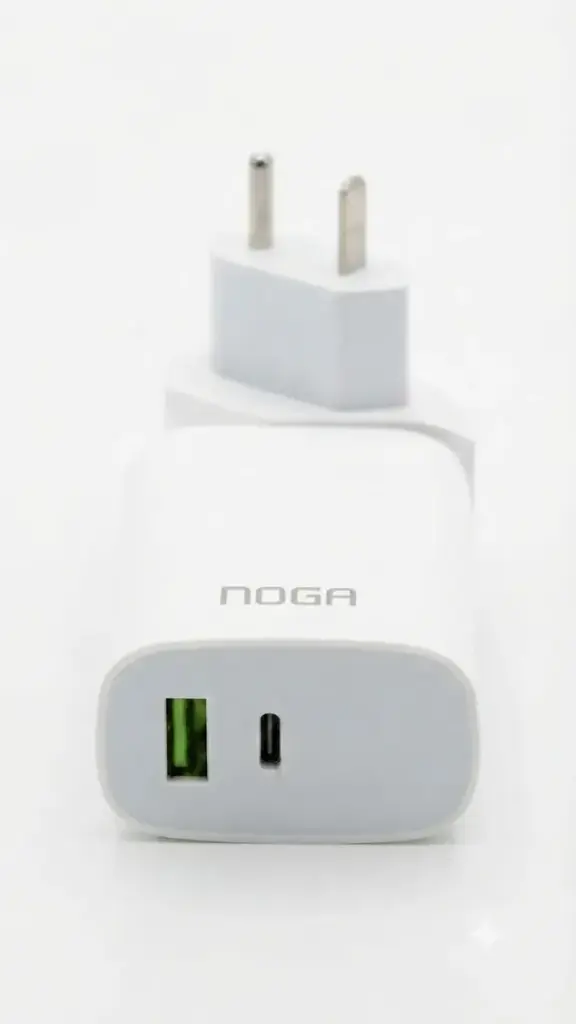Cargador usb c carga rápida Noga 30W blanco-2.webp