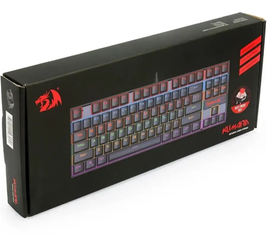 Teclado mecánico Redragon Kumara K552 RGB Negro-3.webp