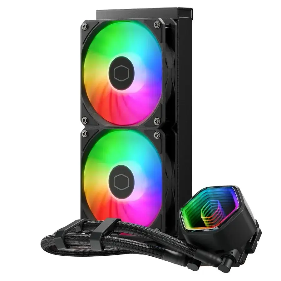 Water Cooler 240MM Cooler Master Masterlliquid 240 Core II ARGB-2.webp