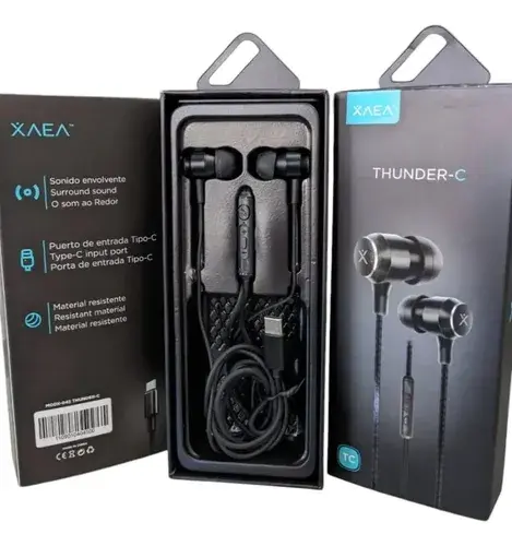 Auricular usb tipo C Xaea Thunder-C Alta Calidad 1m-2.webp