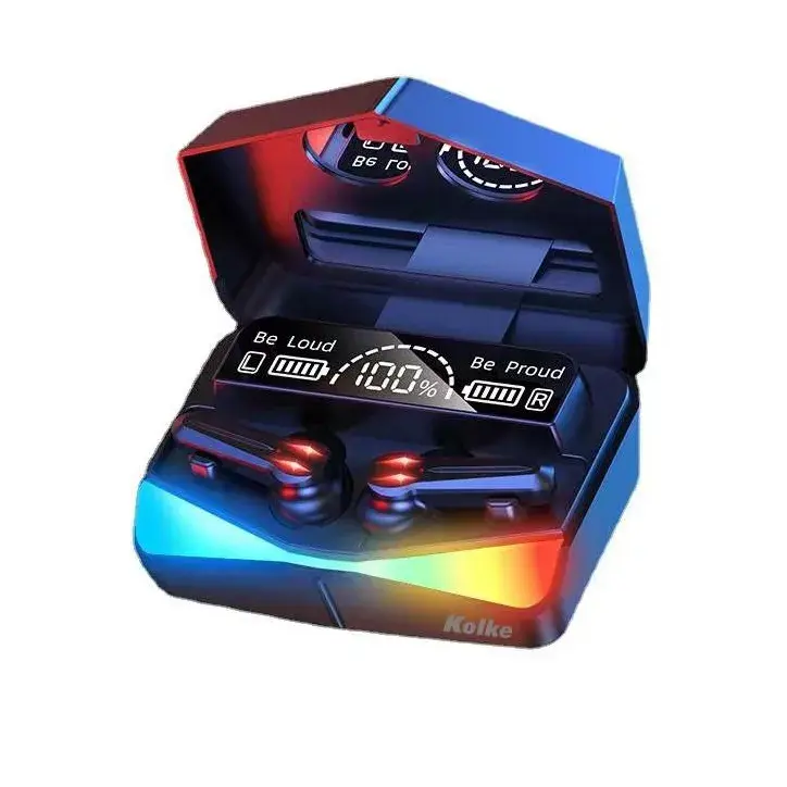 Auricular bluetooth Kolke Nova TWS negro táctil gamer KAB-676-2.webp