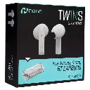 Auricular bluetooth Noga Twins blanco bluetooth 5.3 táctil llamadas-2.webp