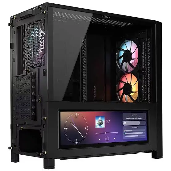 Gabinete Corsair Frame 4000D LCD RS Performance Mid-Tower Negro-2.webp