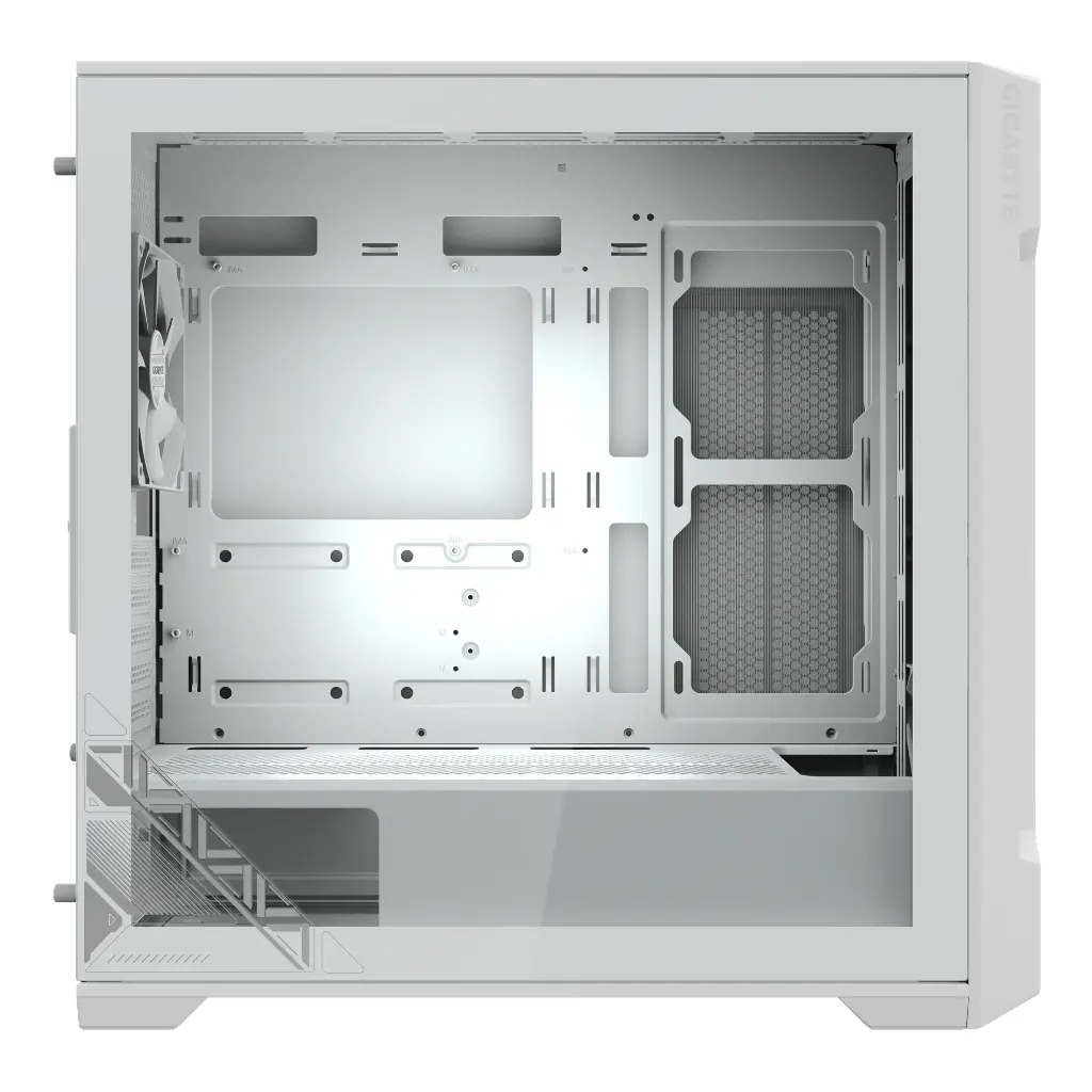 [C102 Glass ICE] Gabinete Gigabyte C102 GLASS ICE BLANCO Mid Tower S-Fuente-4.webp