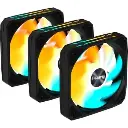 Fan Cooler Gigabyte Aorus EZ Chain Fan 120mm x 3 ARGB Negro-3.webp