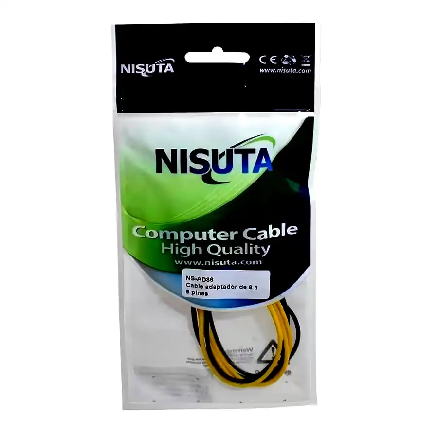 Additional Image 2: Adaptador-Molex-a-8-pines-a-6-pines-para-placa-de-video-Nisuta-2-2.webp