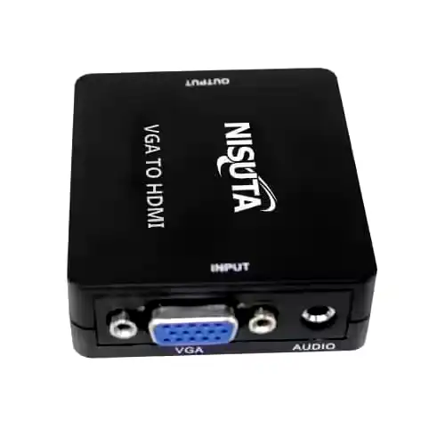 Additional Image 5: Adaptador-VGA-a-HDMI-Nisuta-1080P-Alimentacion-USB-5-1.webp