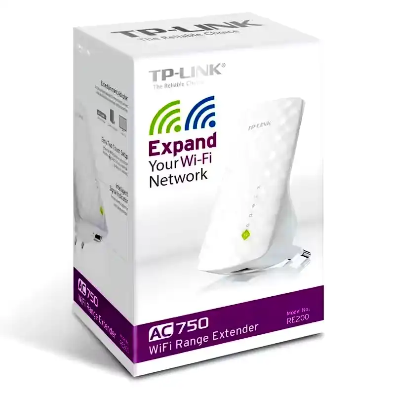 Additional Image 1: Extensor-de-rango-inalambrico-Tp-Link-Doble-Banda-AC750-3-1.webp