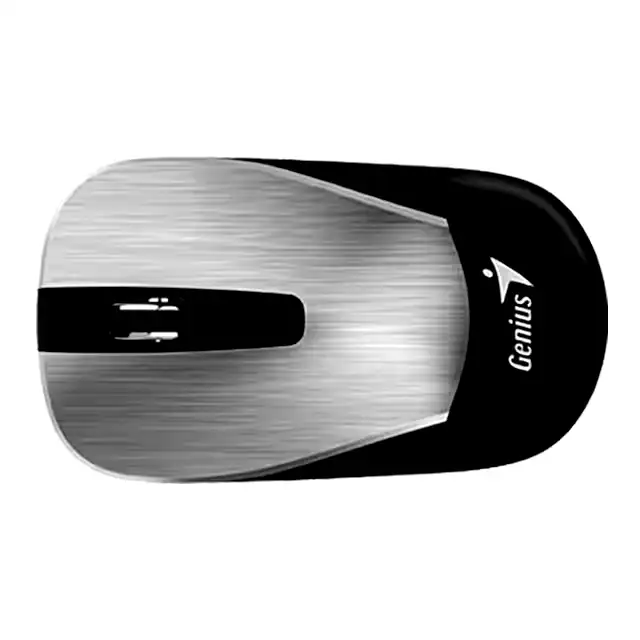 Additional Image 1: Mouse-Inalambrico-Genius-ECO-8015-Gris-Recargable-1-1.webp