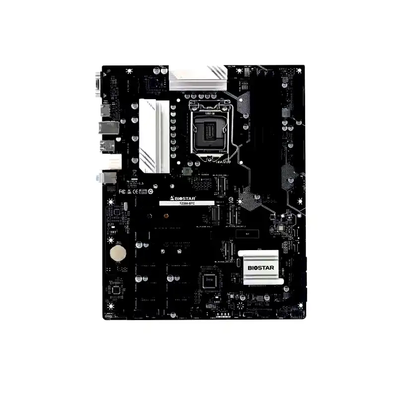 Additional Image 1: Placa-madre-Biostar-TZ590-BTC-s1200-9-pcie-3-M.2-mineria-eth-2.webp