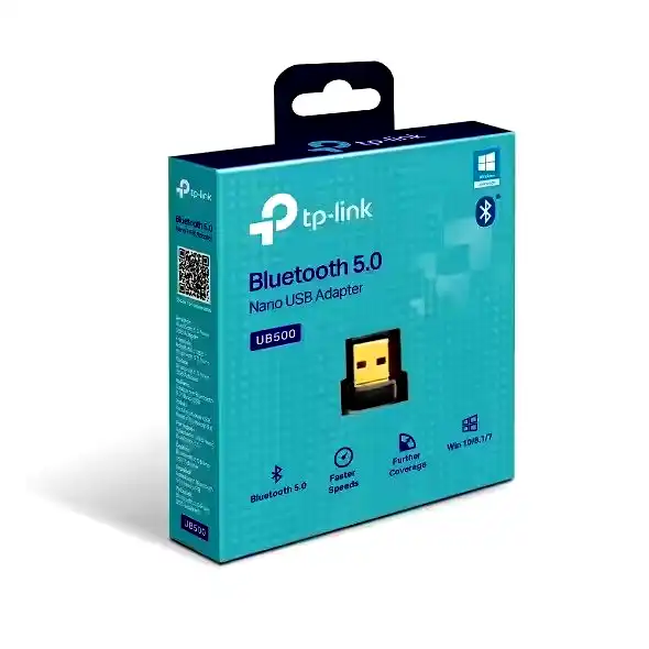 Additional Image 2: Receptor-bluetooth-5.0-usb-para-pc-O-notebook-Tp-Link-3.webp
