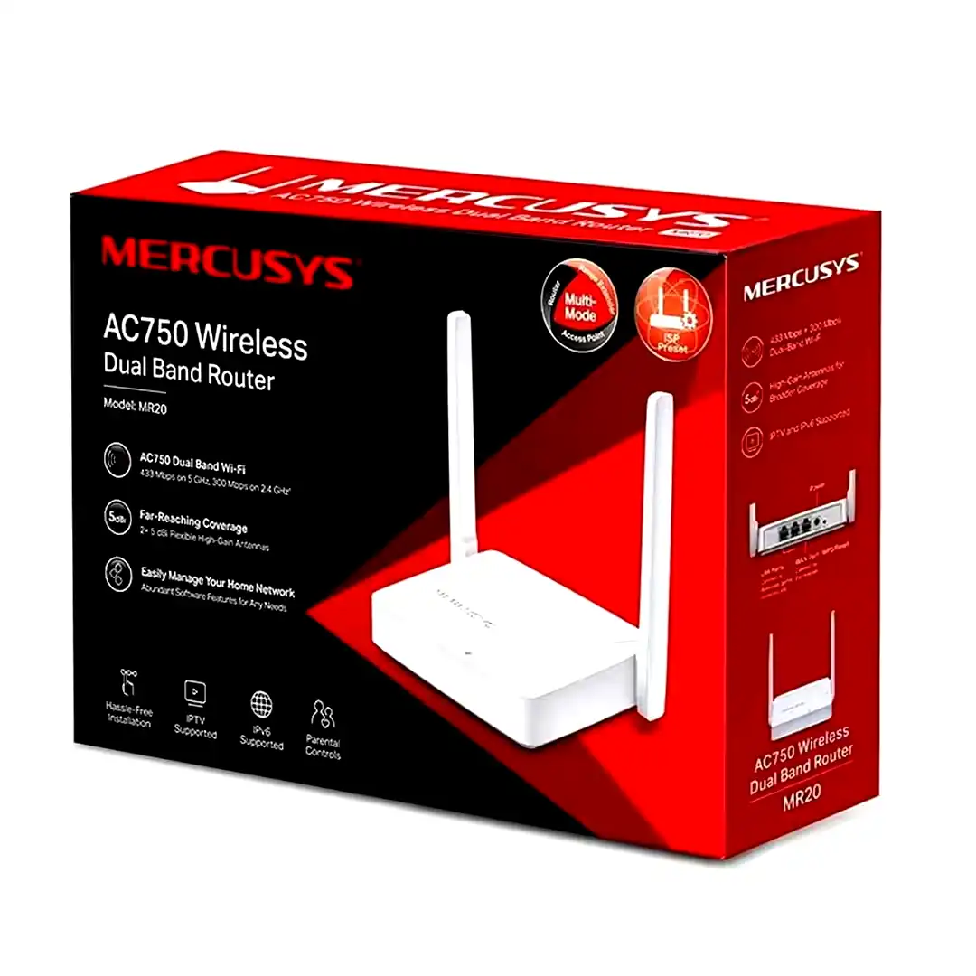 Additional Image 1: Router-Mercusys-by-Tp-Link-MR20.webp