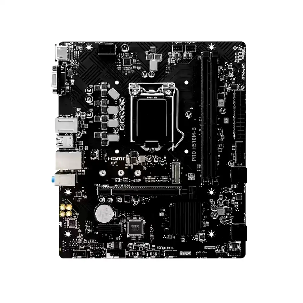 Additional Image 3: Placa-madre-Msi-H510M-B-s1200-solo-10ma-gen-3.webp
