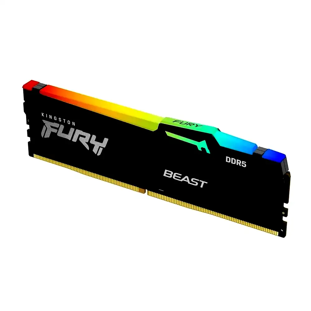 Additional Image 1: Memoria-Pc-Fury-Beast-16GB-DDR5-5600MHz-RGB-CL40-negra-2.webp