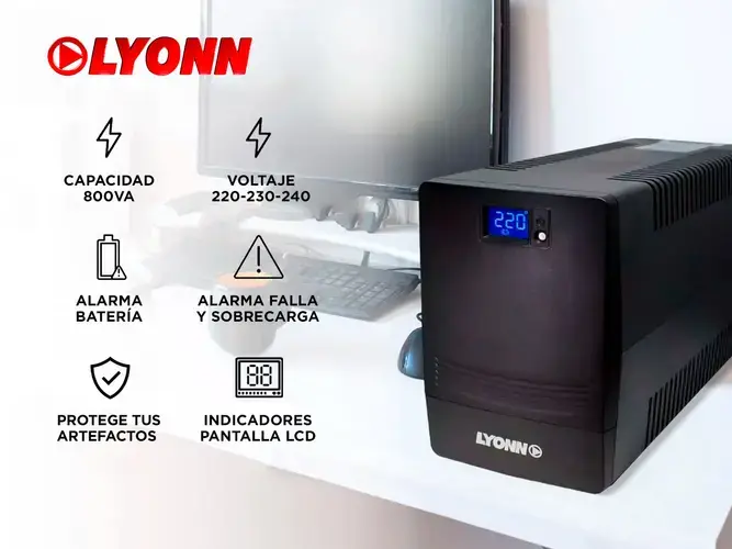 Ups Lyonn 800VA-480W 45-65Hz 4-IRAM 2.webp