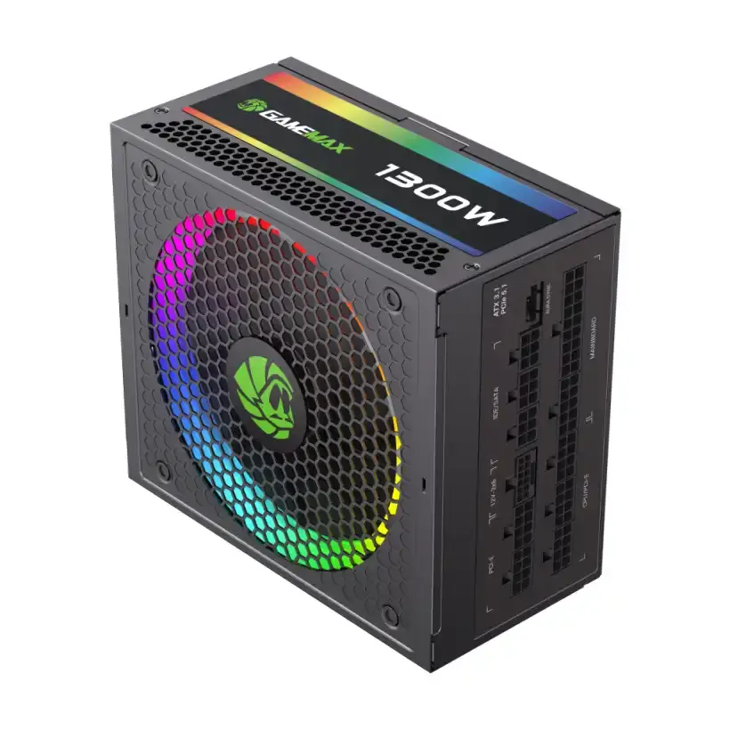 Fuente pc Gamemax RGB Smart 1300W 80 Plus Platinum ATX PCIe 5.1 ATX 3.1-6.webp