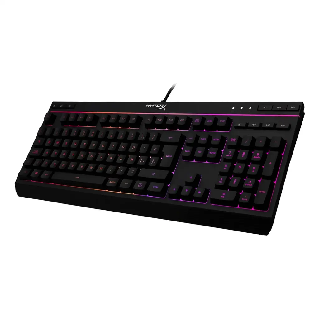 Teclado usb HyperX Alloy Core RGB LA Negro-5.webp