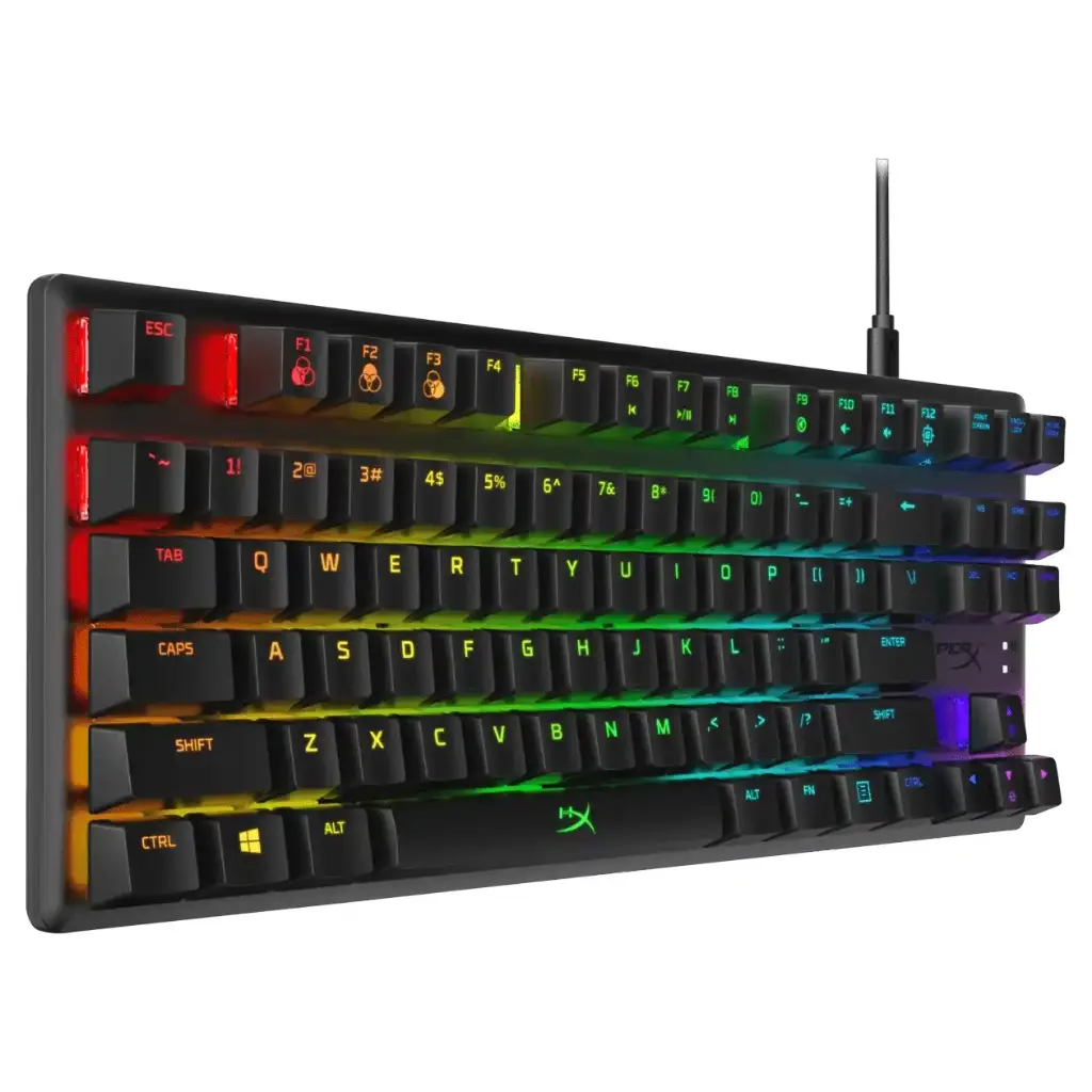 Teclado Mecánico HyperX Alloy Origins Core Red US Negro-2.webp