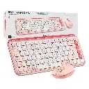 Teclado y mouse Inalámbrico Logitech POP Icon Rosa-2.webp