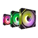 Cooler Sentey F80 120MM ARGB PWM efecto infinito 1800RPM-3.webp