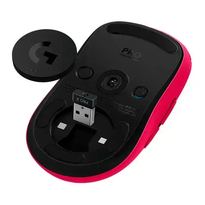 Mouse Inalámbrico Logitech G PRO 2 Magenta-4.webp