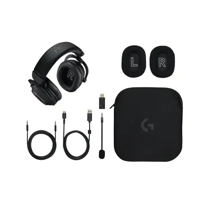 Auricular inalámbrico Logitech Pro X 2 Sonido 7.1 Negro Bluetooth-5.webp