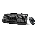 Teclado y mouse USB Genius KM-200 Multimedia-2.webp