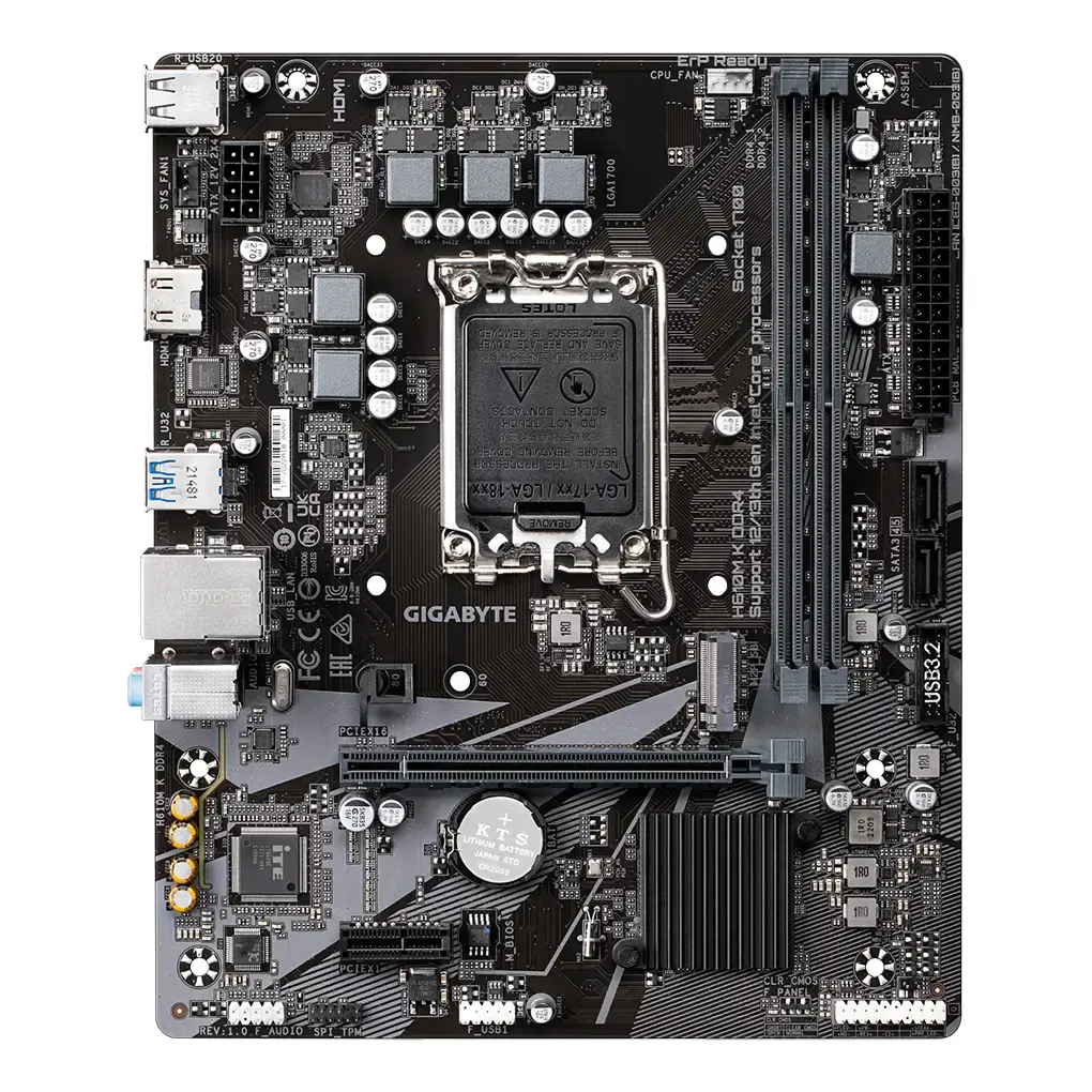 Placa madre Gigabyte H610M-K DDR4 s1700-2.webp