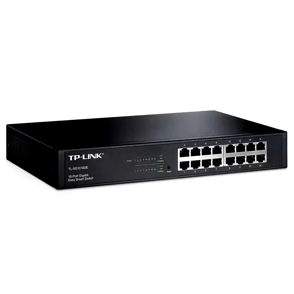 Additional Image 2: Switch-desktop-Tp-Link-TL-SF1016D-16-puertos-2.webp