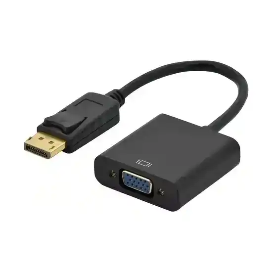 Adaptador conversor display port a VGA Int.co Full HD 1080p
