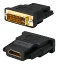 Adaptador DVI-D Macho 24+1 a HDMI Hembra 
