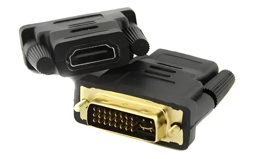Adaptador DVI-I Macho 24+5 a HDMI Hembra dual link 