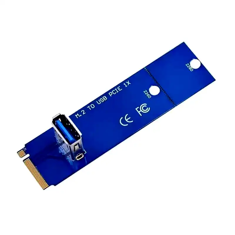 Adaptador NGFF M.2 a USB 3.0 Nisuta para riser minería 
