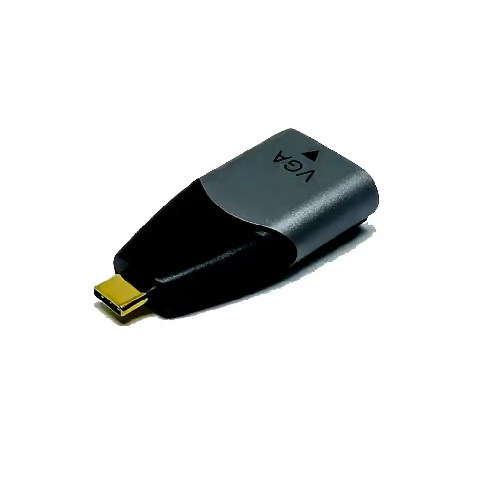 Adaptador usb tipo c a vga hembra Int.co p/notebooks 