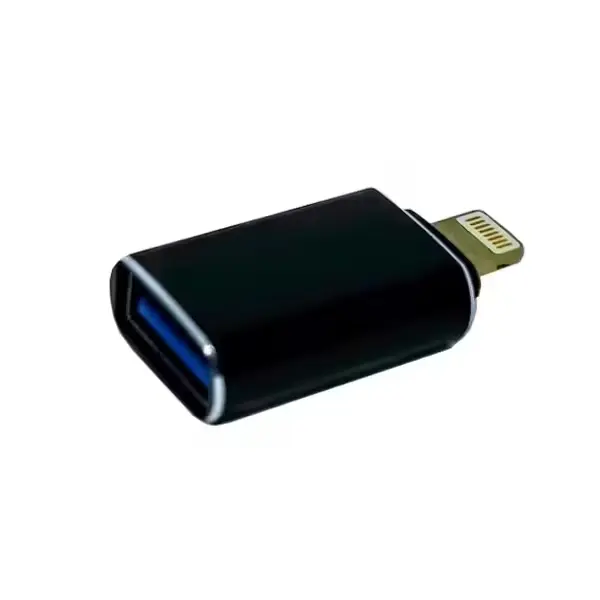 Cable adaptador OTG lightning macho a usb 3.0 hembra para celulares/tablets 