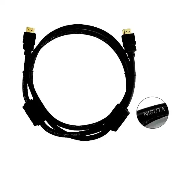 Cable hdmi 3mts v2.0 4K Nisuta con filtros 