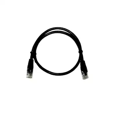 Cable UTP patch cord cat 5E GLC 0.6m negro 