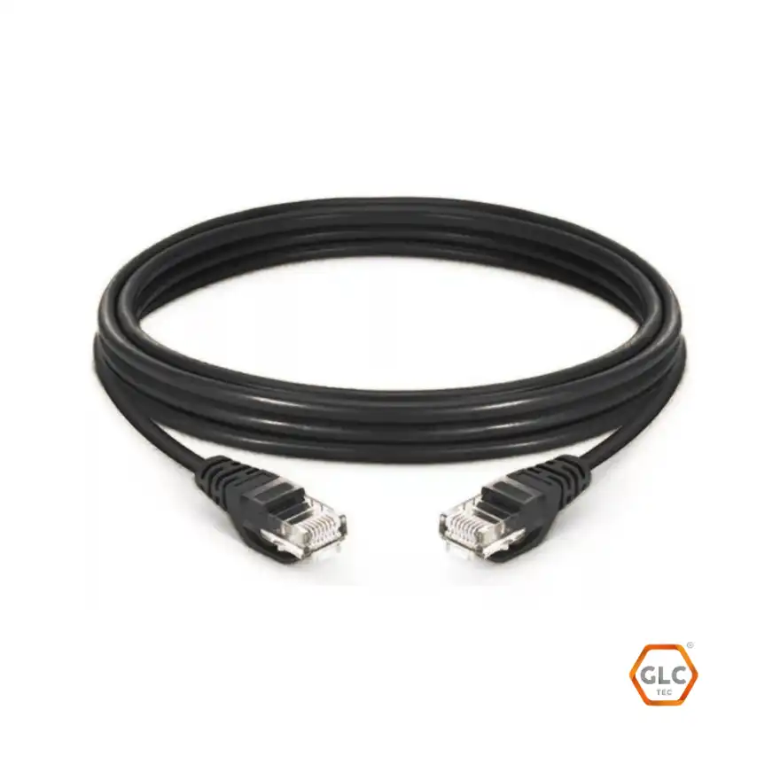 Cable UTP patch cord cat 5E GLC 1.8m negro 
