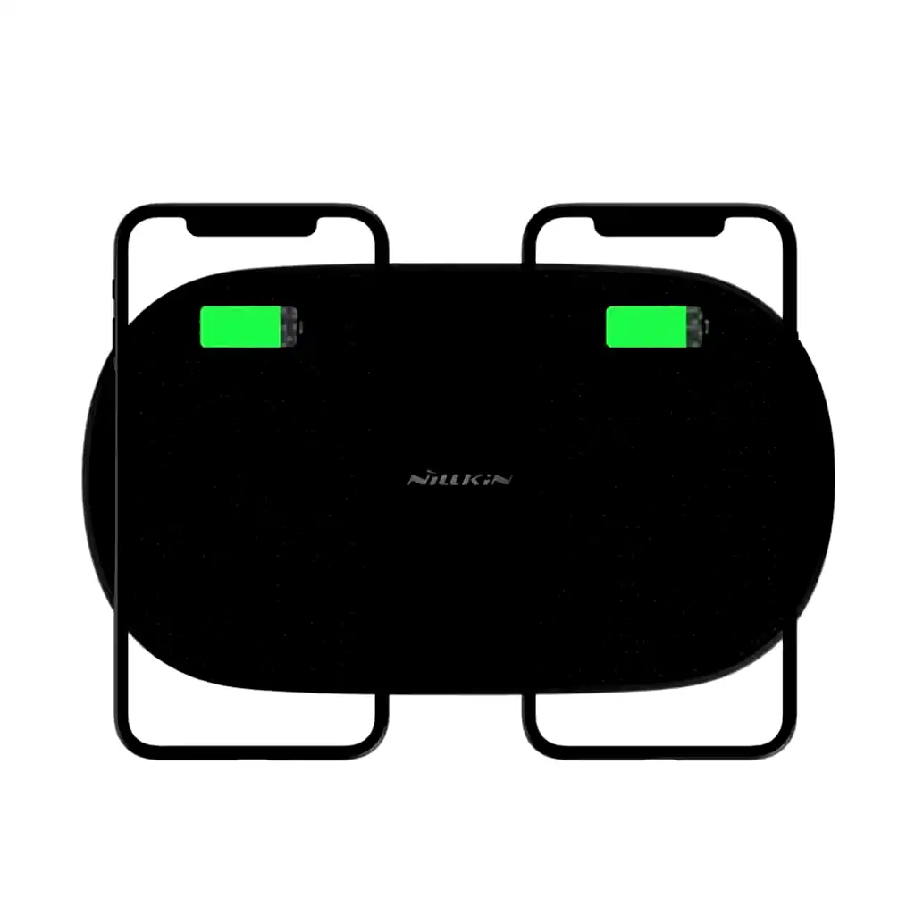 Cargador inalámbrico Nillkin doble de carga rápida 10W 